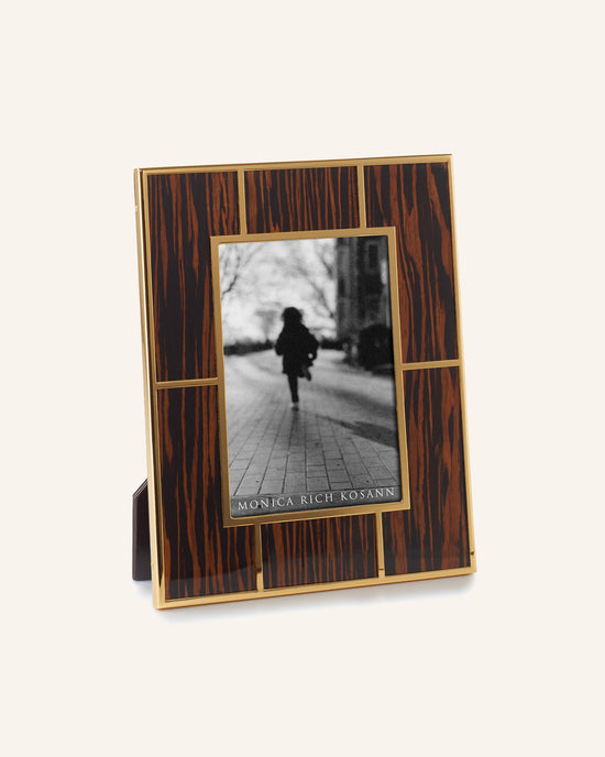 Macassar Rectangular Wood Photo Frame