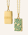 Le Jardin Emerald Garden Maze Locket