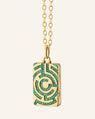 Le Jardin Emerald Garden Maze Locket