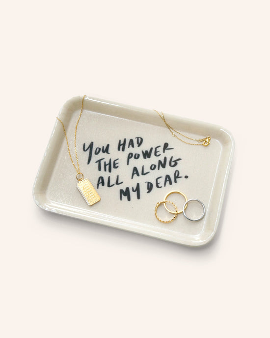 Complimentary Jewelry Tray