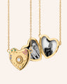 Secret Garden Heart Locket Necklace