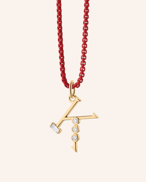 Diamond Initial on Skylar Chain