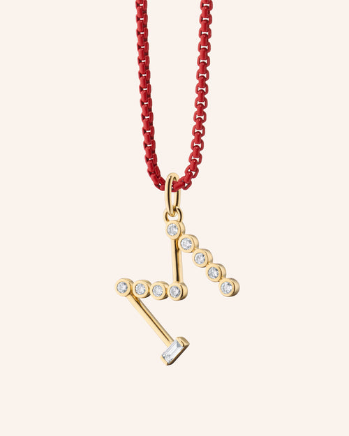 Diamond Initial on Skylar Chain