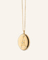 Paris Locket in 18K Yellow Gold with Diamonds