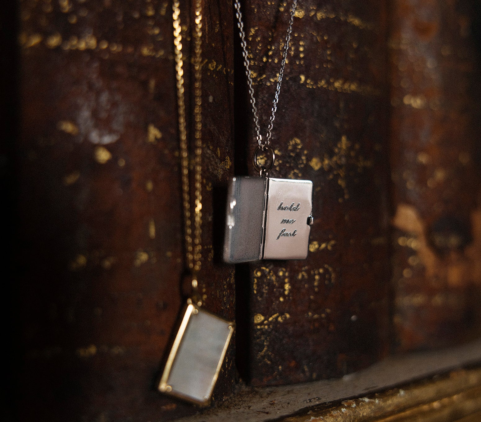 Official image for Monica Rich Kosann collaborates with Krystal Bick on the One More Chapter necklace