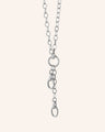 34” “Design Your Own” Large Link Charm Chain Necklace, 2 Charm Stations