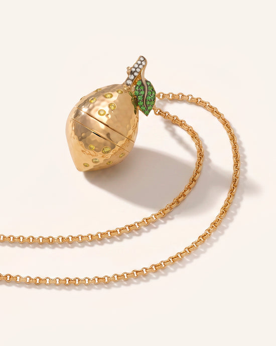 Special Edition Enchanted Garden Lemon Necklace