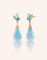 Special Edition Blue Lagoon Aqua Drop Earrings