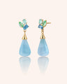 Special Edition Blue Lagoon Aqua Drop Earrings