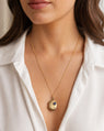 Special Edition Oval Snake Locket with Blue Sapphires