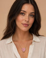 Special Edition Pink Opal Engravable Heart Necklace