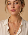 Special Edition Lock and Key Pink Tourmaline Necklace