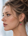 Special Edition Enchanted Garden Strawberry Earrings