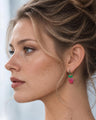 Special Edition Enchanted Garden Strawberry Earrings
