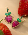 Special Edition Enchanted Garden Strawberry Earrings