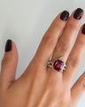 Special Edition Garnet Snake Ring