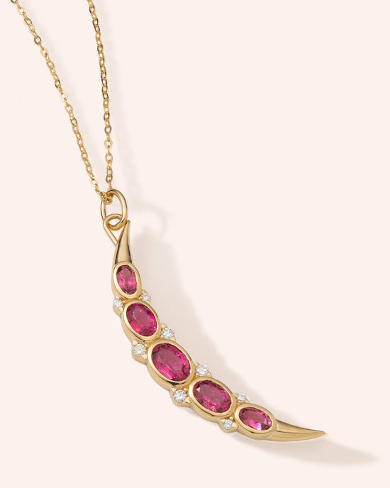 Special Edition Dream Moon with Pink Tourmalines