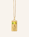 Lemons to Lemonade Necklace with Yellow Sapphires