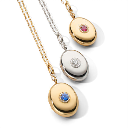 Gemstone Lockets