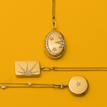 Sun, Moon, & Stars Lockets