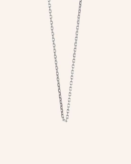 Sterling Silver “Nickie” Diamond Cut Chain