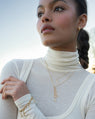 Number 18K Gold Necklaces and Charms with Diamonds