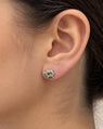 Slow and Steady Tortoise Earring in Sterling Silver