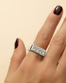 Sterling Silver GOOD GRIEF Signet Ring