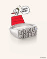 Sterling Silver GOOD GRIEF Signet Ring