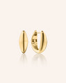 18K Gold Large Points North Earring