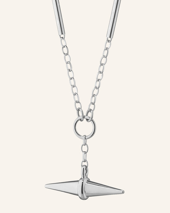 Points North Toggle Necklace in Sterling Silver