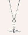 Points North Toggle Necklace in Sterling Silver