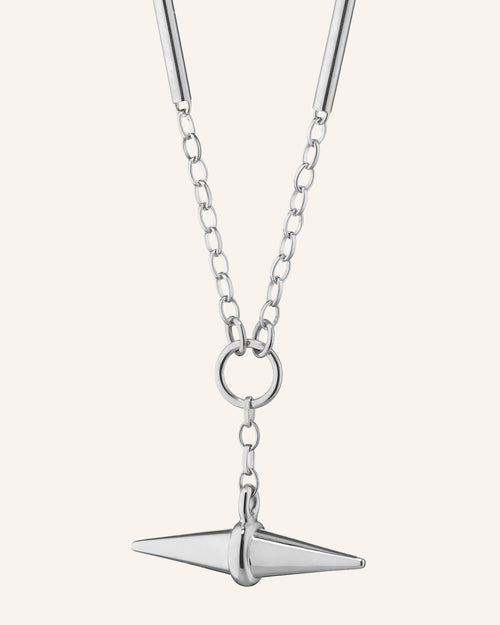 Points North Toggle Necklace in Sterling Silver
