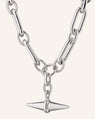 Points North Premier Toggle Necklace in Sterling Silver