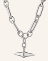 Points North Premier Toggle Necklace in Sterling Silver
