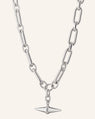 Points North Premier Toggle Necklace in Sterling Silver