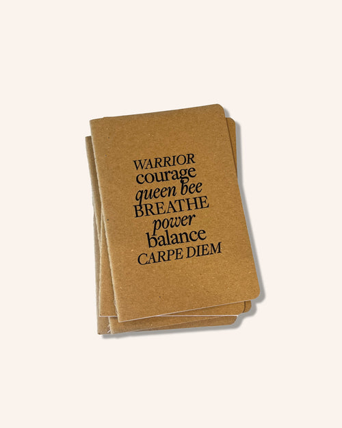Complimentary Empowering Words Journal