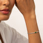 Bezel Set Diamond & Emerald Tennis Bracelet