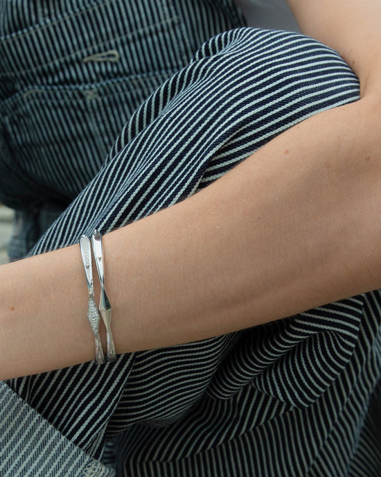 Points North Sterling Silver Cuffs