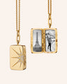 Sun and Star Diamond Locket