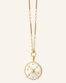 Constellation Necklace with Mother of Pearl and Diamonds