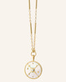 Constellation Necklace with Mother of Pearl and Diamonds