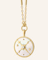 Constellation Necklace with Mother of Pearl and Diamonds