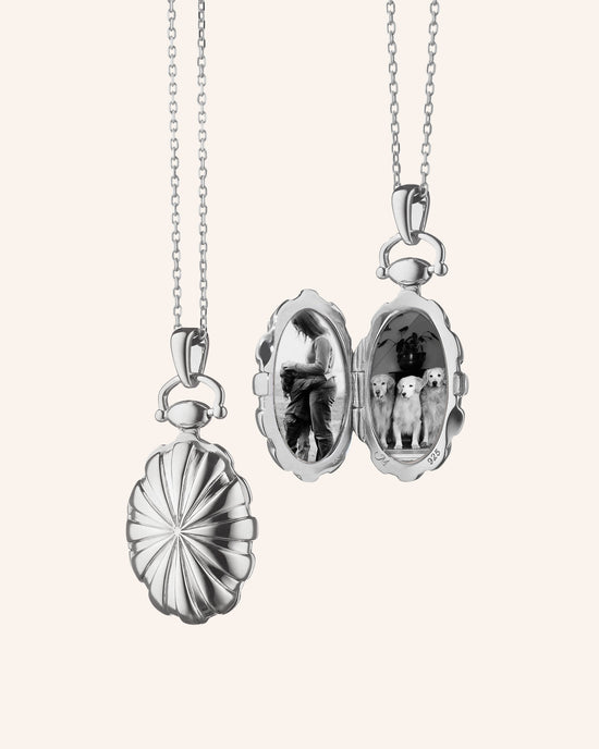 Petite Sunburst Locket
