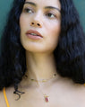 Points North Toggle Compass Intaglio Necklace and Chain