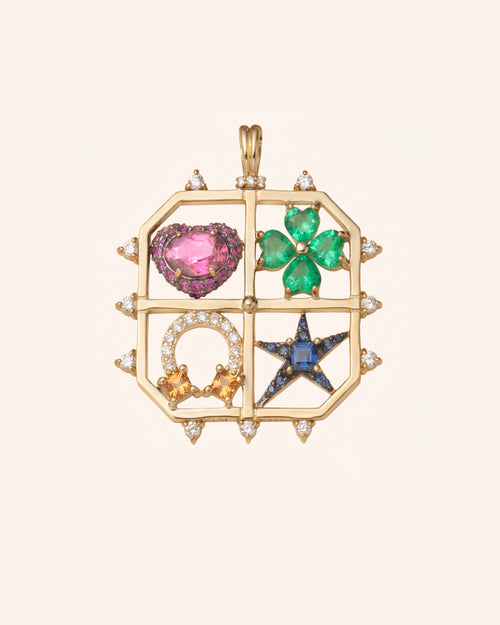 Tokens of Luck Gemstone Charm