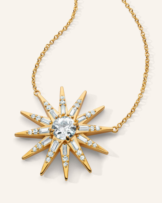 Special Edition Star Necklace with Vintage Diamonds
