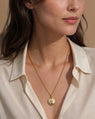 Special Edition Round Locket with Round Vintage Old European Cut Diamond