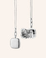 Slim Viv Sterling Silver Anniversary Locket Necklace