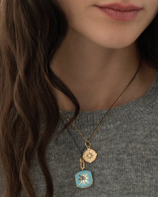 Mini Advenuture Compass Necklace